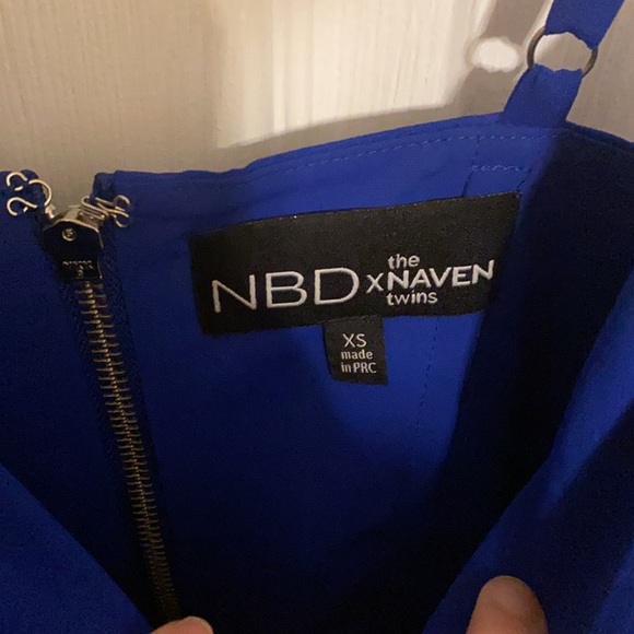 NBD Blue Dress - Picture 4 of 4